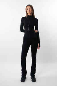 Flare Leggings - Black