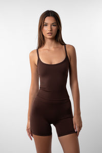 Essential Tank Top - Espresso