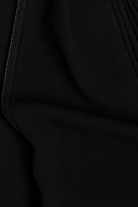 Funnel Neck Knit Top
